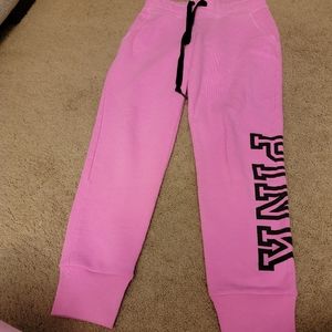 Pink joggers